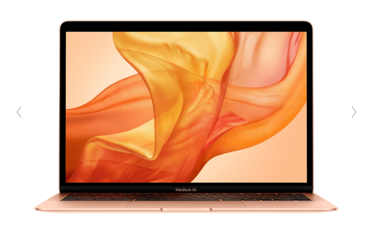 Apple Macbook Air に新型登場！第10世代のIntel CPU 搭載でさらに高速に。