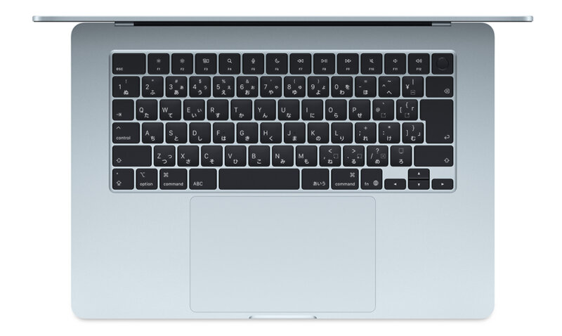 New MacBook Air in Sky Blue