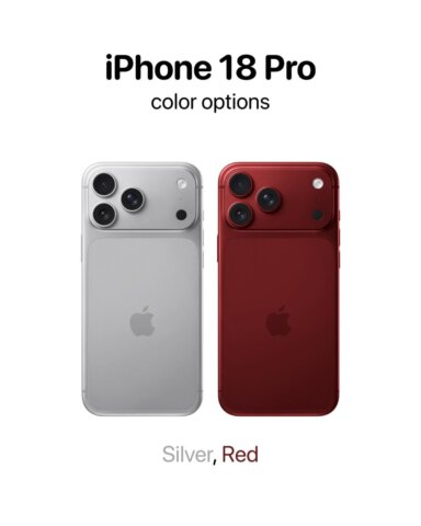 iPhone 18 Proの新色は「ディープレッド」、Android勢も追随か