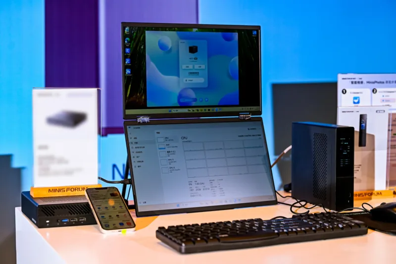 MINISFORUM and Intel joint launch event for new Agent NAS models