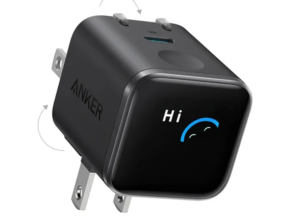 Anker、iPhoneのモデルを検知するディスプレイ付き充電器を発売 3,990円