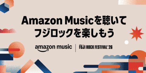 Amazon Music Returns as Official Supporter of FUJI ROCK ’26, Streaming a Four-Part Special on Prime Video