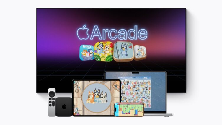 Apple Arcade、アニメ「ブルーイ」の期間限定クロスオーバー開始 6月に新作4本も追加