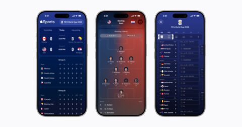 Apple Sports、日本を含む90以上の国・地域に拡大 ワールドカップ機能も追加