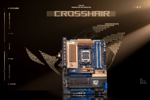 ASUS、ROG 20 周年マザー「Crosshair 2006」発表、X870E に銅色レトロ意匠