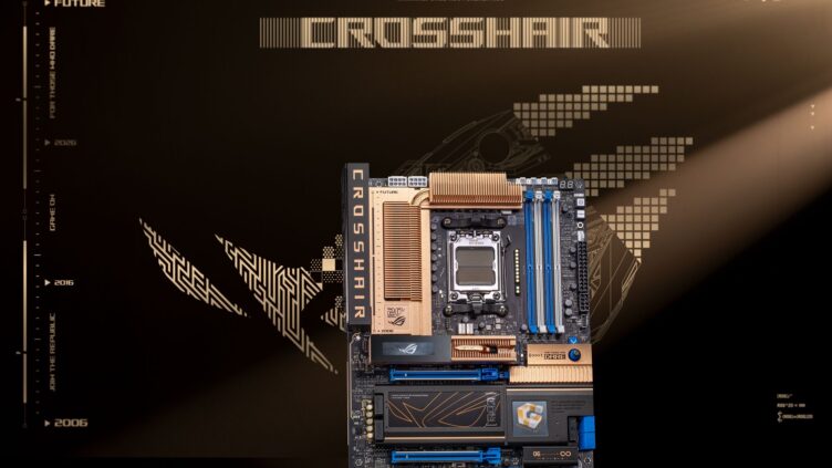 ASUS Unveils 20th-Anniversary ROG Crosshair 2006 with Copper Retro Styling on X870E
