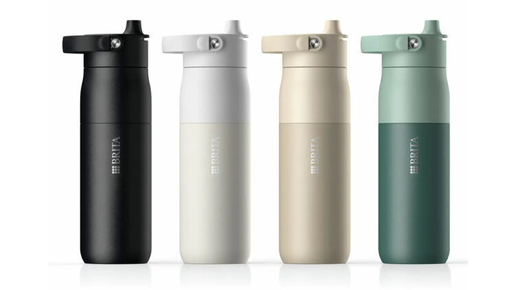 BRITA、水分量を計測するスマートボトル「LARQ」を発表 UV-Cで2時間ごとに自動洗浄