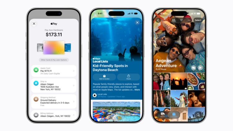 Apple、マップ・ウォレット・ミュージックに新機能 今秋のソフトウェア更新で提供