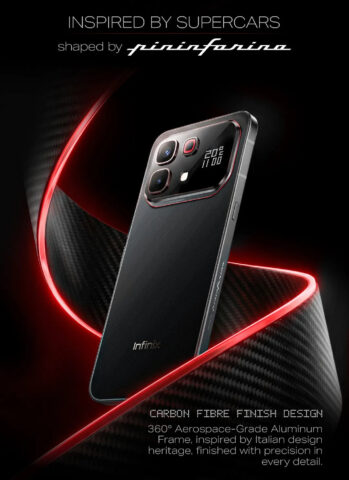 Infinix Note 60 Pro 5G Pininfarina 限定版 6月24日登陸印度，義大利名家設計特別配色