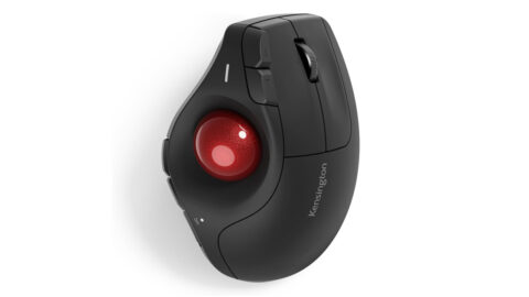 Kensington、縦型トラックボール「Pro Fit Ergo TB675」を国内発売 最大4台接続で11,520円