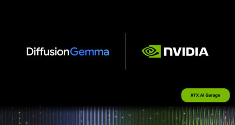 Google DeepMind Releases DiffusionGemma, Running Up to 4x Faster on NVIDIA RTX for Local AI