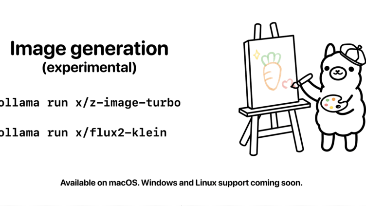 Ollama がローカル画像生成に実験対応 Mac で「Z-Image Turbo」を実行可能に