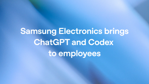 OpenAI、Samsungに「ChatGPT」と「Codex」を全社展開 過去最大級の法人導入に
