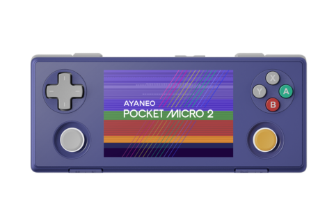 AYANEO「Pocket MICRO 2」発売 3.5型の横型レトロゲーム機、約3万8000円から