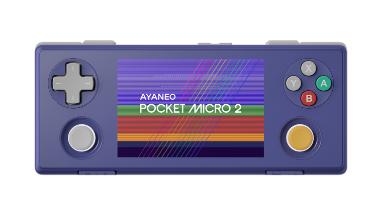 AYANEO「Pocket MICRO 2」発売 3.5型の横型レトロゲーム機、約3万8000円から