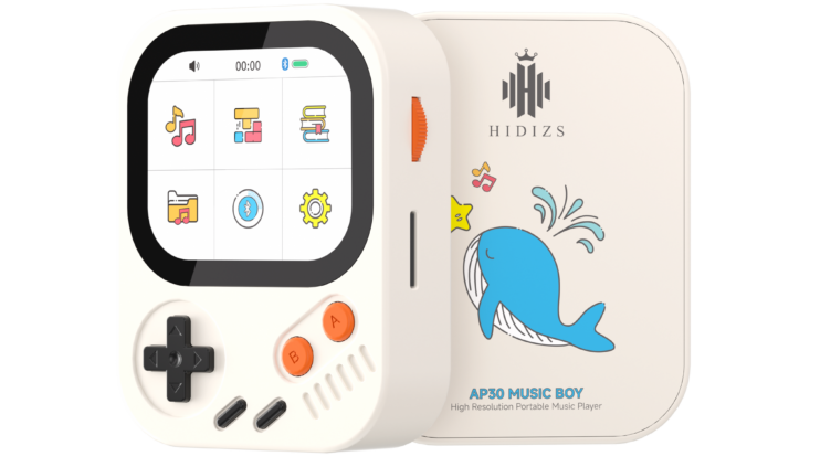 「Hidizs AP30 Music Boy」登場 ゲームボーイ風の手のひらハイレゾプレーヤー、85ドルから