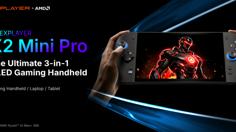 「ONEXPLAYER X2 Mini Pro」発表 8.8型OLEDとRyzen AI Max+ 388で2,499ドルから