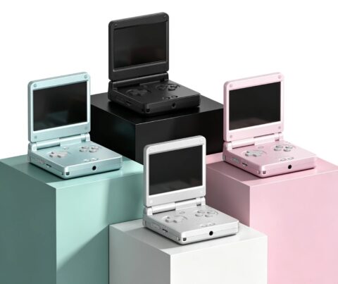 「ANBERNIC RG SP」8月5日受注開始 168gのGBA SP風折りたたみ機、64.99ドルから