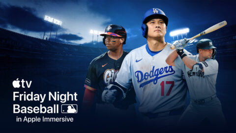 MLB「フライデーナイト ベースボール」がApple Immersiveで初の生中継 8K・180度の3D映像