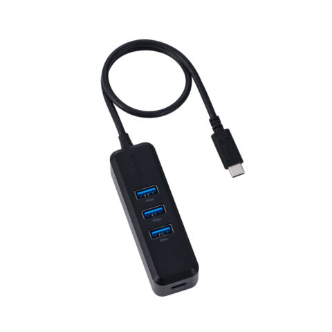 エレコム、底面マグネットで固定するUSBハブ発売 4ポート搭載で最大95W給電