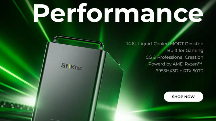 GMKtec NEO-X1 Goes Global on August 17 with RTX 5070 and Liquid Cooling in a 14.6-Liter Case