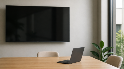 Google Meetに「Room Display」モード ノートPCとテレビで会議画面を役割分担