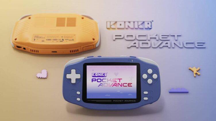 KONKR Pocket Advance Revealed: 3.5-inch 960 x 640 Screen Scales GBA Pixels 4x at 224g