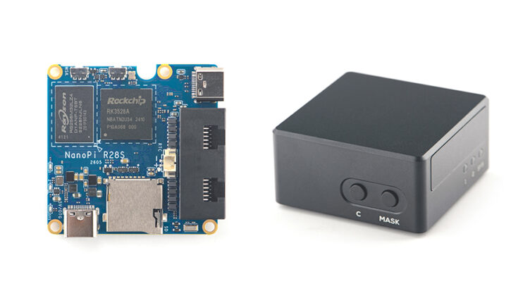 NanoPi R28S Launches: Dual Gigabit Ethernet and Wi-Fi 6 on a 45mm Board, No Video Output, from 20 USD