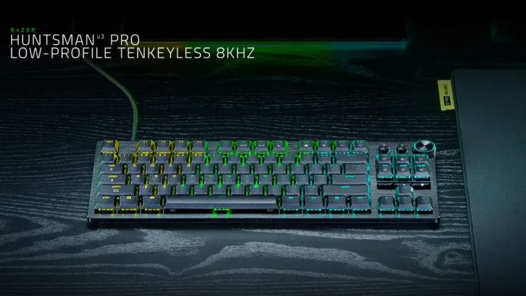 Razerが世界初の薄型アナログ光学キーボード発表 平均0.39msで日本は9月発売