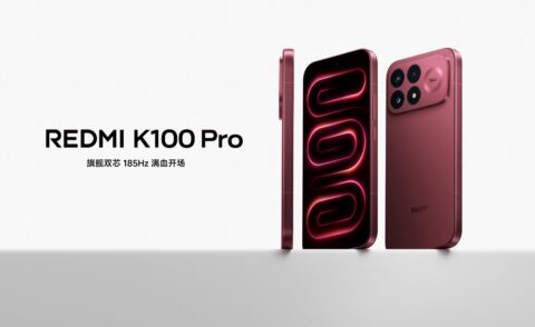 REDMI K100 Pro 发布：8,580mAh 电池搭配 185Hz OLED，3,699 元起