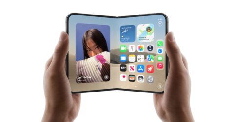 Apple初の折りたたみ「iPhone Duo」発表 7.6型の内側画面で10月23日発売、364,800円から