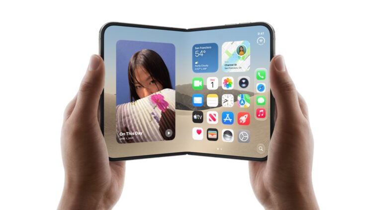 Apple初の折りたたみ「iPhone Duo」発表 7.6型の内側画面で10月23日発売、364,800円から