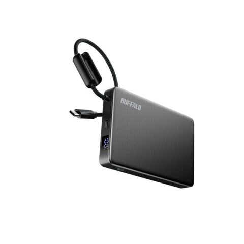バッファロー「半固体モバイルバッテリー」が家電量販店へ 9月上旬から5990円で順次発売
