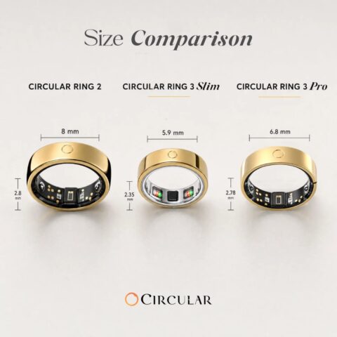 Circular「Ring 3 Pro」「Ring 3 Slim」を発表 心電図とNFC決済を1つの指輪に、予約は12月・出荷は2027年初頭