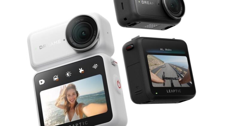 Dreame、初のアクションカメラ「LEAPTIC Cube」を欧州投入 55.9gで8K撮影、10月中旬に399ユーロ