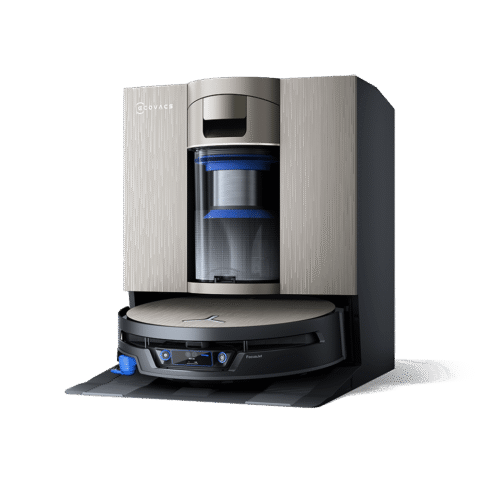 ECOVACS「DEEBOT X12S OmniCyclone」発表 紙パック不要の基地局と週の掃除計画を立てるAI