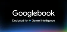 GoogleのAIノートPC Googlebook の公式ブランドイメージ
