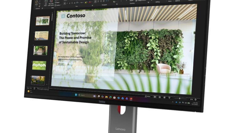 Lenovo、インクジェット印刷OLEDの27型4Kモニター「ThinkVision P27UL-40」を発表