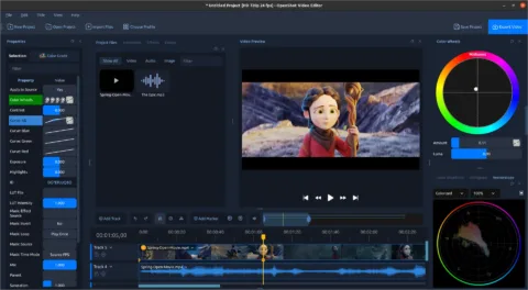 OpenShot 4.0公開 画面録画とローカルAIマスクを搭載、カラー調整も一新