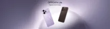 OPPO K14 Lite フェザーパープルとストーンブラウン