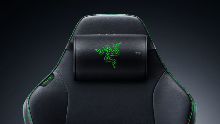 Razer「Clio X」登場 椅子に巻いて背後から鳴らすスピーカークッション、17,980円