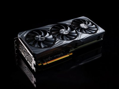 Gaming GPU - 黒 PCIe x16 3連ファン