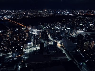 大阪の夜景